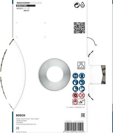 Disco diamantado Bosch PRO Concrete 150 x 22,23 mm.