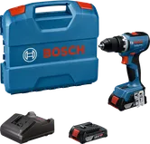 Conjunto de berbequim sem fio Bosch GSR 18V-65.