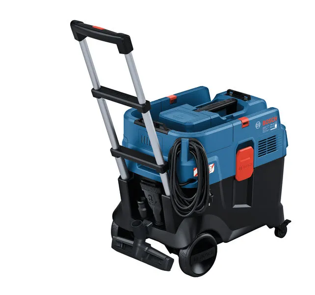 Extrator multiusos Bosch GAS 12-40 MA com cabo extensível.