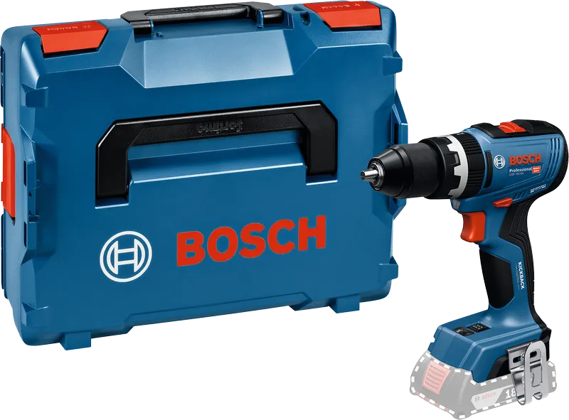 Berbequim sem fio Bosch GSB 18V-65 com estojo.