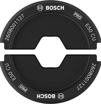 Matriz de cravação Bosch PRO E50 CU para cobre de 50 mm².