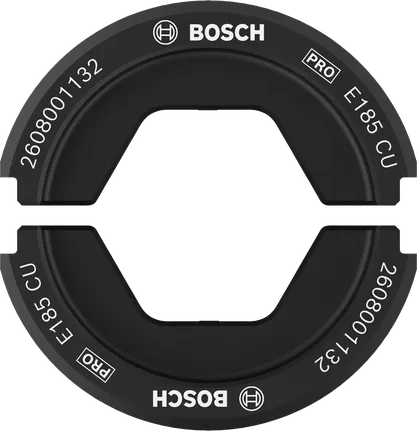 Matriz de cravação Bosch PRO E185 CU para cobre de 185 mm².