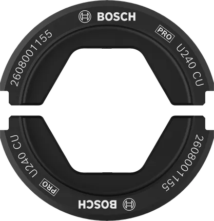 Matriz de cravação Bosch PRO U240 CU 240 mm² para cobre.