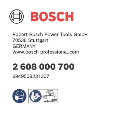 Etiqueta do código do produto.