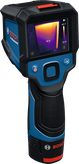 Máquina fotográfica termográfica Bosch GTC 12V-450-13 com visor térmico.