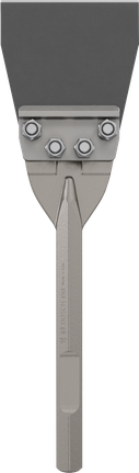 Raspador de pavimentos Bosch PRO HEX 28 com rebordo de 152 mm.