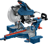 Serra de esquadria Bosch GCM 340-305 D com braço deslizante.