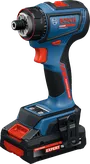 Berbequim/aparafusador sem fio Bosch EXSR18V-90FC com bateria de 4 Ah.
