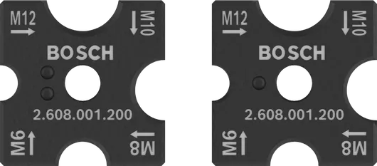Conjunto de matrizes de corte Bosch PRO M6 M8 M10 M12 para roscagem.