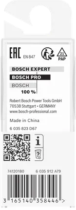 Fresa reta Bosch PRO 10×19,6 mm.