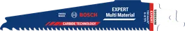 Lâmina Bosch EXPERT Multi Material S959XHM com dentes em carboneto.