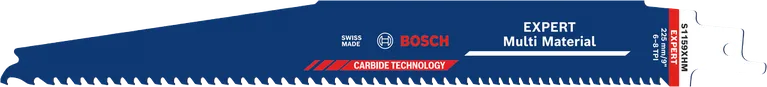 Lâmina Bosch EXPERT Multi Material S1159XHM com dentes progressivos.