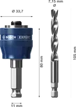 Bosch EXPERT Power Change Plus com broca piloto de 7,15 mm.