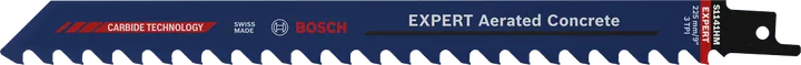 Lâmina de serra alternativa para betão celular Bosch EXPERT.