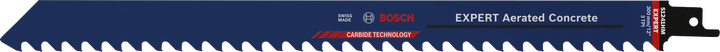 Lâmina de serra alternativa Bosch EXPERT para betão celular S1241HM.