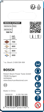 Serra copo Bosch EXPERT Construction Material 41 x 60 mm.