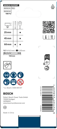 Berbequim piloto Bosch EXPERT Power Change Plus 8,5×60×105 mm 2 peças.