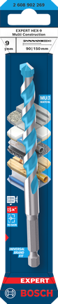 Broca multi-construção Bosch EXPERT HEX-9 9×150 mm.