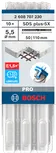 Broca de impacto Bosch PRO SDS plus-5X de 5,5 mm para betão.