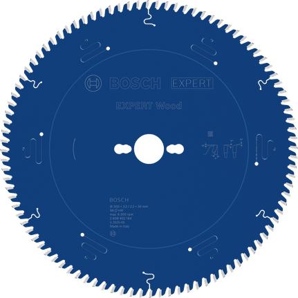 Lâmina de serra circular para madeira Bosch EXPERT 300 mm T96.