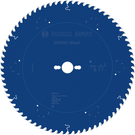 Lâmina de serra circular para madeira Bosch EXPERT, 72 dentes.