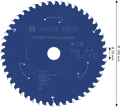 Lâmina de serra circular sem fio Bosch EXPERT Wood, 165 mm, 48 dentes.