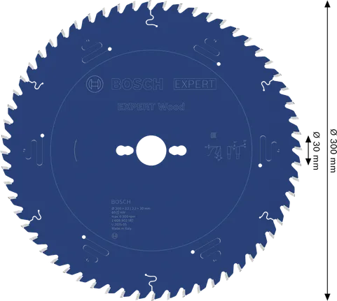 Lâmina de serra circular Bosch EXPERT Wood 300 mm T60.