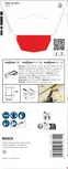 Lâmina de corte para madeira Bosch Starlock 32×80 mm.