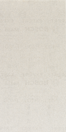Folha de rede de lixa Bosch EXPERT M480, design de rede aberta.