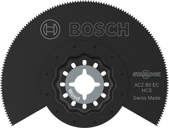 Lâmina de corte para madeira Bosch ACZ 85 EC Starlock, 85 mm.
