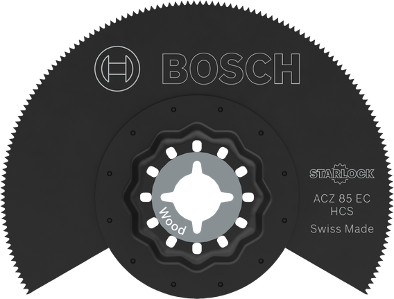 Lâmina de corte para madeira Bosch ACZ 85 EC Starlock 85 mm.