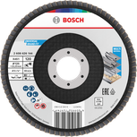Disco de lixa Bosch X451 125 mm G120 para multimateriais.