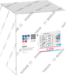 Disco de lixa Bosch X451, 125 mm, G120, caixa de 15 unidades.