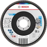Disco de lixa Bosch X451, 125 mm, grão 80, para múltiplos materiais.
