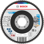 Disco de lixa Bosch X451 115mm G120 para múltiplos materiais.