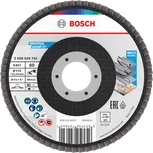 Disco de lixa Bosch X451, 115 mm, grão 80, para múltiplos materiais.