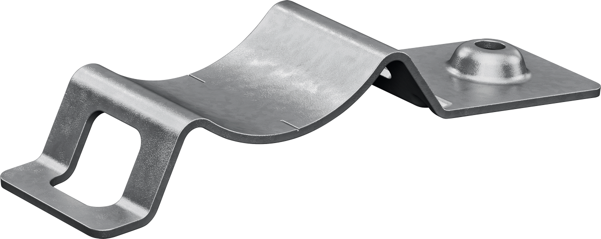 Suporte de abraçadeira metálica Bosch PRO EMT-B para uma instalação segura.