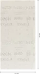 Rede de lixa Bosch EXPERT M480, folha G120 de 115x107 mm.