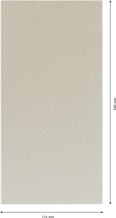 Rede de lixa Bosch EXPERT M480, folha G180 de 115x107 mm.