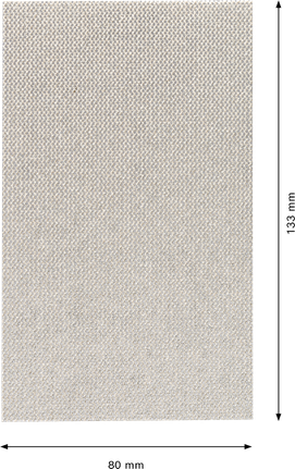 Rede de lixa Bosch EXPERT M480 folha 80x133 mm grão 80.