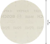 Lixa Bosch EXPERT M480, rede de 225 mm, disco G 240.