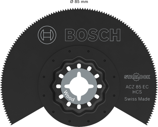 Lâmina de corte para madeira Bosch ACZ 85 EC Starlock 85mm.