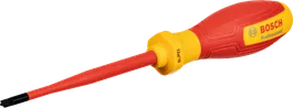 Chave de fendas isolada Bosch VDE SL/PZ1x100.