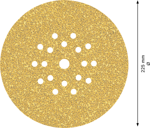 Disco de lixa Bosch EXPERT C470 225 mm grão 40.