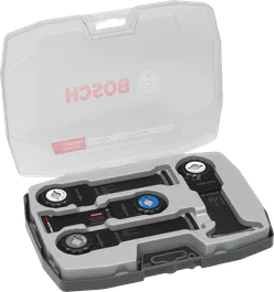 Conjunto de 4 lâminas oscilantes para ferramentas Bosch Heavy Duty.
