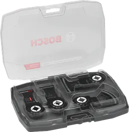 Conjunto de eletricista e gesso cartonado Bosch com 5 peças em estojo.