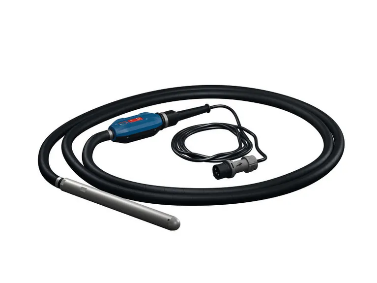 Vibrador em betão Bosch GDI38-500 com cabo de alimentação incluído.