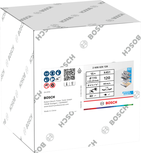 Disco de lixa Bosch X451 115mm G120, caixa de 15 unidades.