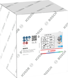 Disco de lixa Bosch X451, 125 mm, G120, caixa de 15 unidades.