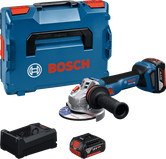 Conjunto de rebarbadora sem fios Bosch GWS18V-11S.